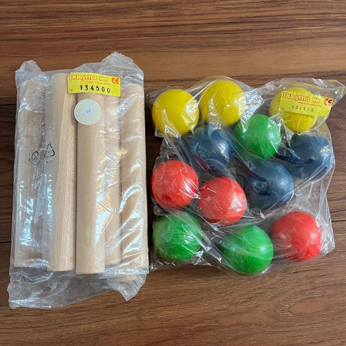 貴重）デュシマ社バランス玉積み木